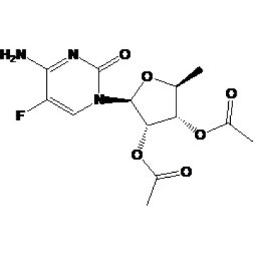 2 &#39;, 3&#39;-ди-O-ацетил-5&#39;-дезокси-5-фтор-D-цитидин CAS № 161599-46-8